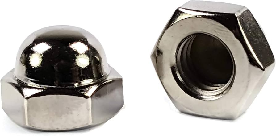 Picture of Brighton Best 133029 1/2"-13 Cap Nut Nickel Plated